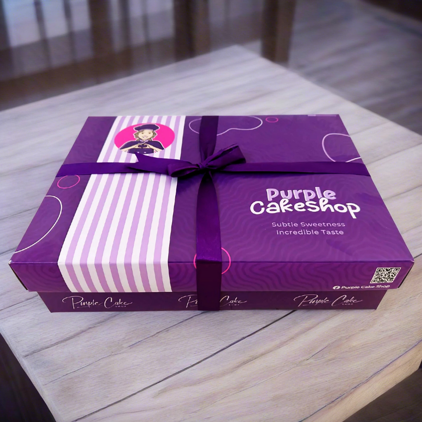 Purple Cake 14" Slab Ube Dedication Cake