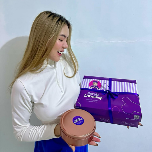 The Heart of Purple Cake: Less Sugar, More Yum!