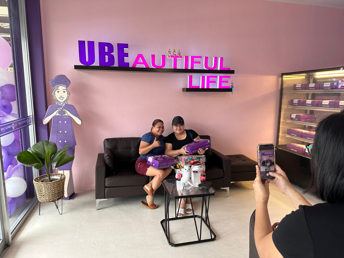 Purple Cake Shop Delights Cebu with its Authentic Ube Cakes and Picture-Perfect Ambiance