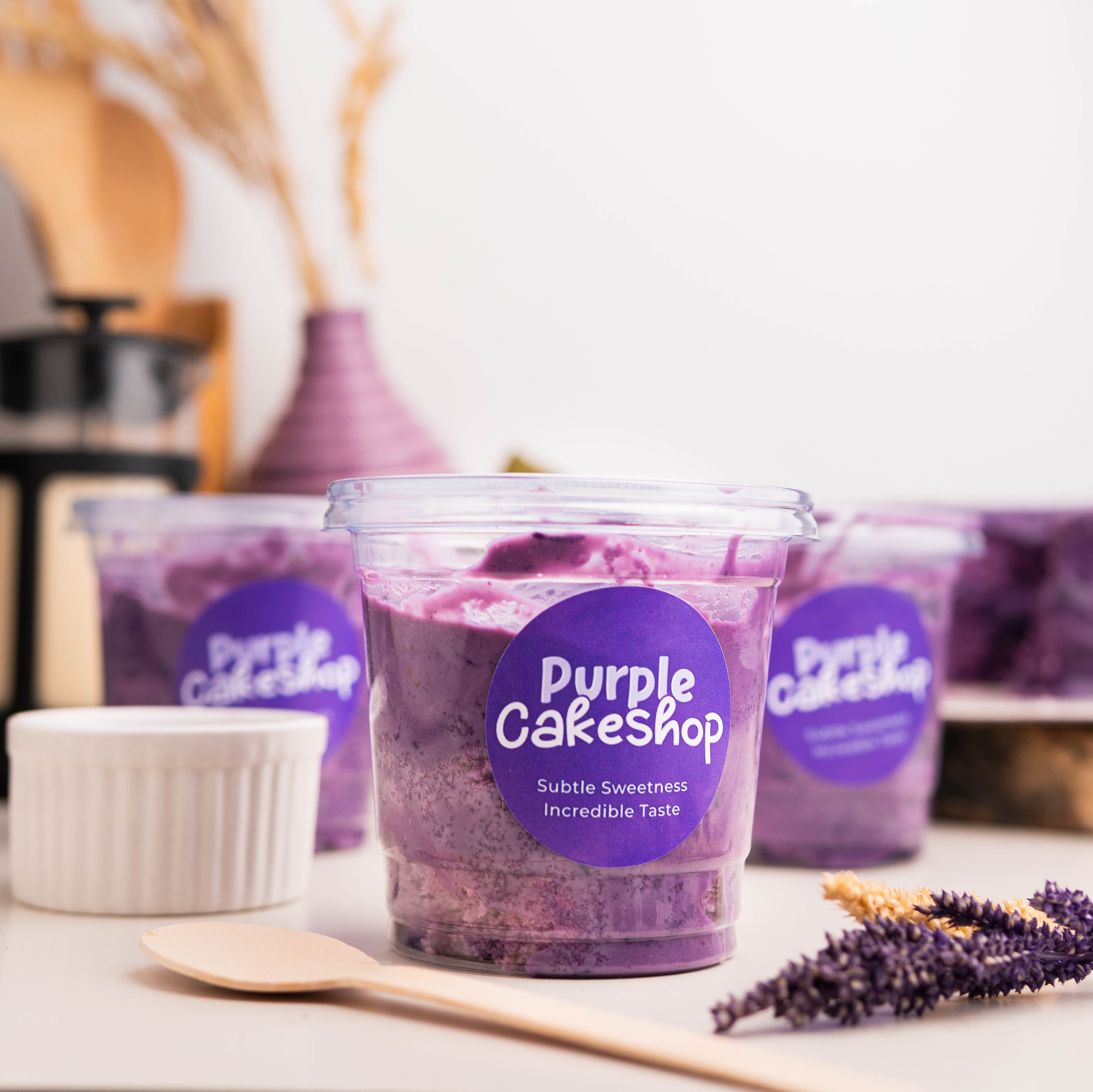 Purple Sweet Potato Cake — Ronnie Fein